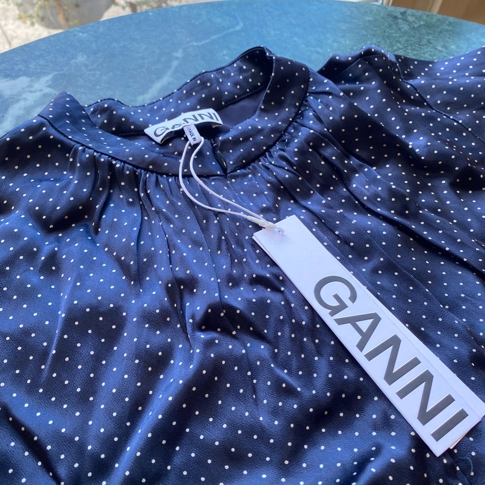 GANNI Silk Blouse! - Picture 10 of 11